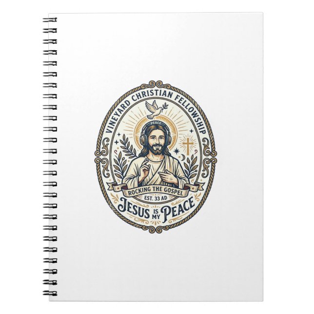 Carnet Jesus Lo Fi Rythmes D'étude Tee Graphique Esthétiq (Devant)