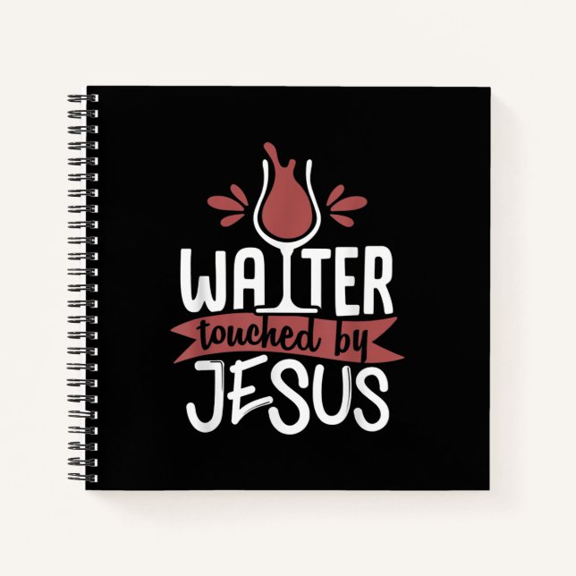 Carnet Jésus Love | Water Touched By Jesus Christmas Wine (Devant)