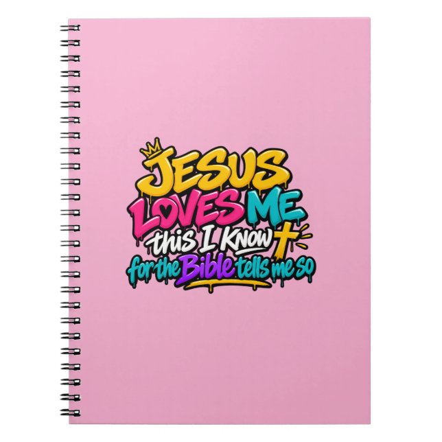 Carnet Jésus m'aime (Devant)