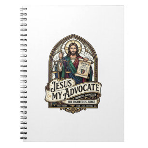 Carnet Jésus Mon Avocat Jésus Avocat du Tribunal Christi