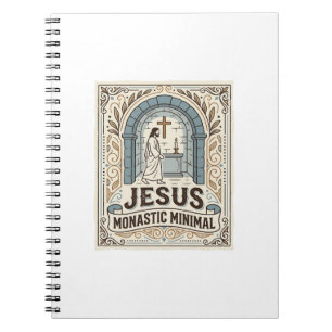 Carnet Jésus Monastique Minimal Jésus Monastique Minimal 