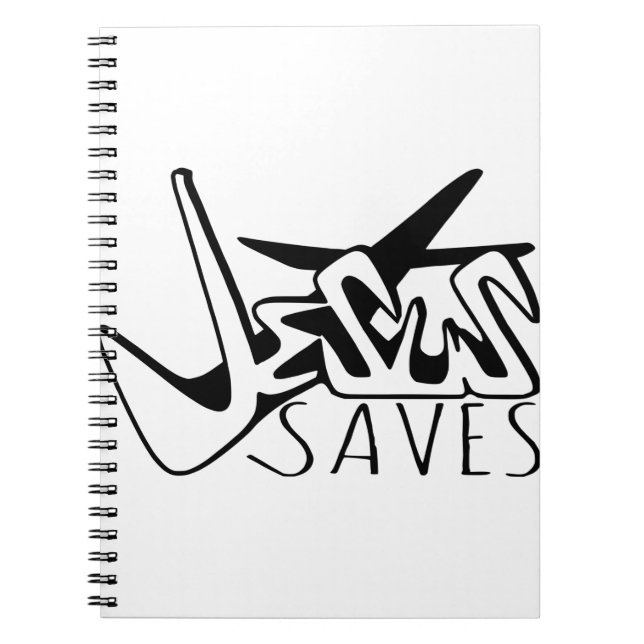 CARNET JÉSUS SAUVE GRAFFITI (Devant)