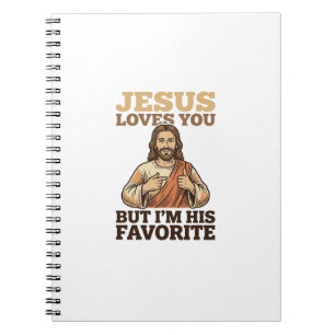 Carnet Jésus Vous Aime Drôle Vintage Croyance Chemise Des