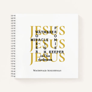 Carnet JESUS Waymaker Christian