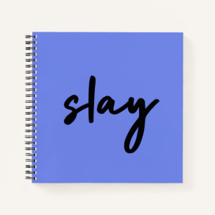 Carnet Jeter Urbain Bleu Moderne tendance minimaliste é