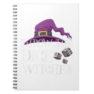 Carnet Jetez Les Sorcières Dice Bunco Nuit Halloween