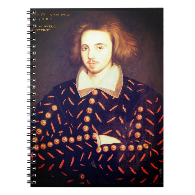 Carnet Jeune Christopher Marlowe (Devant)