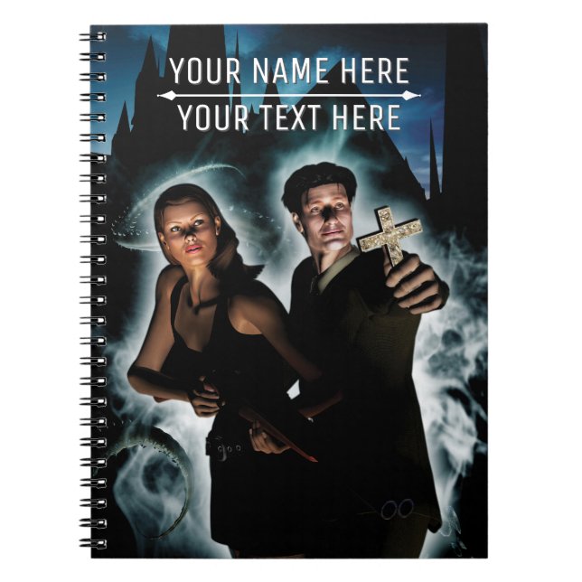 Carnet Jeune couple intrépide (Devant)