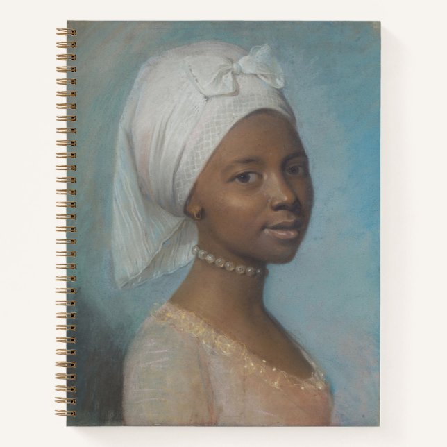 Carnet Jeune femme noire (Devant)