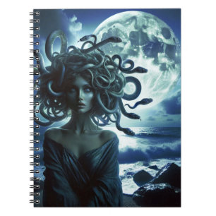 Carnet Jeune Méduse jolie par la Lune & l'Océan