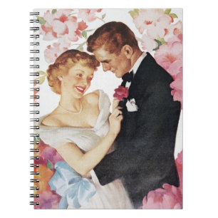 Carnet Jeunes couples dans le tenue de soirée