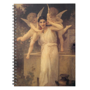 Carnet Jeunesse par Bouguereau, Portrait d'anges victorie