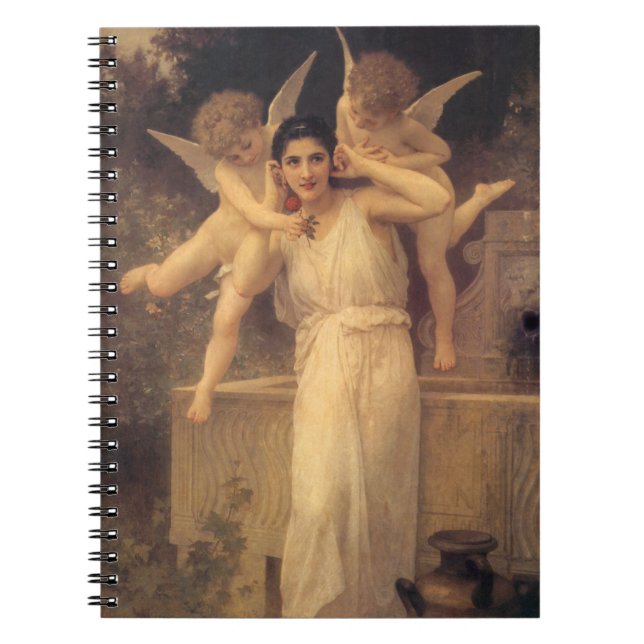 Carnet Jeunesse par Bouguereau, Portrait des Anges Victor (Devant)
