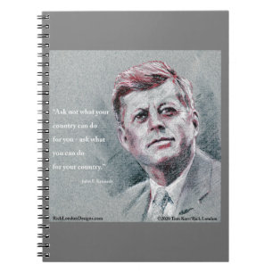Carnet JFK & Quote spiral