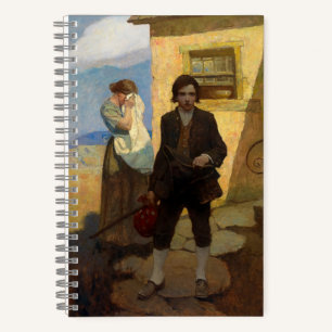 Carnet Jim Hawkins Maison feuille par Newell Convers Wyet