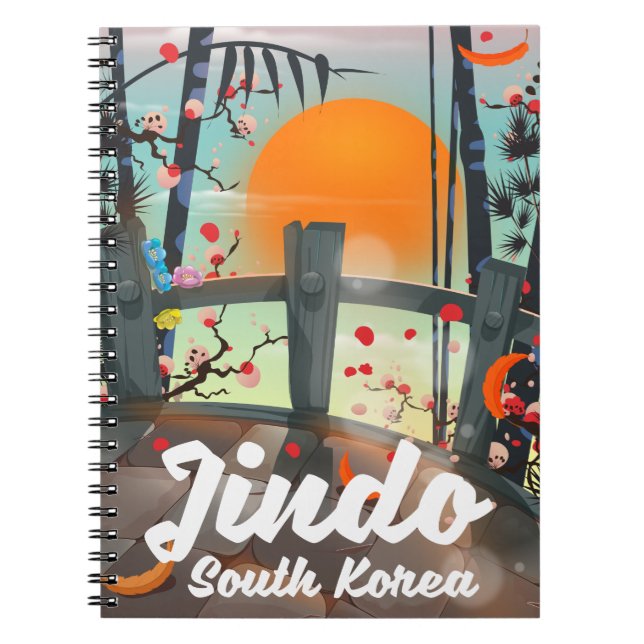 Carnet Jindo Corée du Sud (Devant)