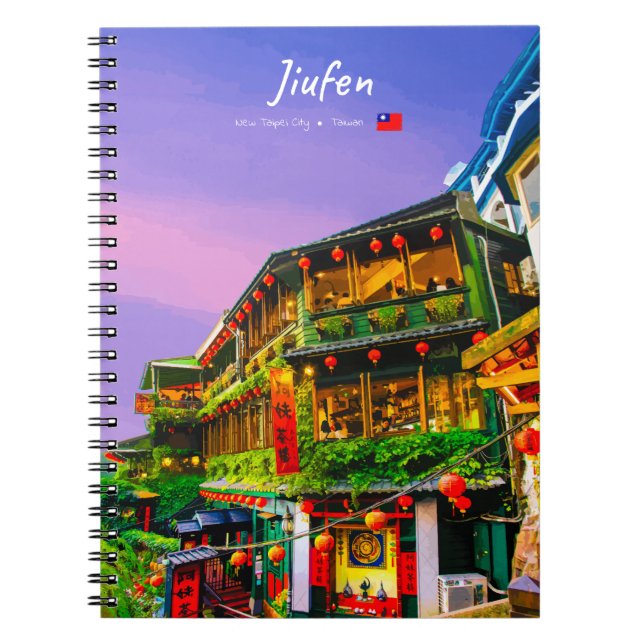 Carnet Jiufen, Taïwan - Ancienne Maison de Thé (Devant)