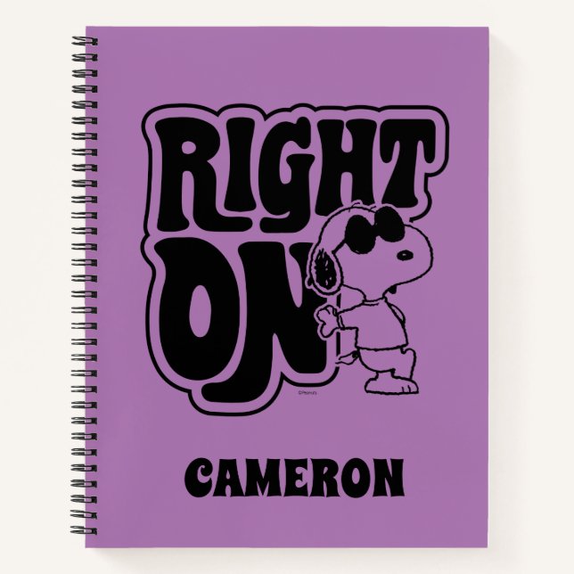 Carnet Joe Cool - Juste Activé (Devant)