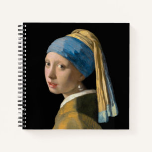 Carnet Johannes Vermeer - Fille avec une oreille perle