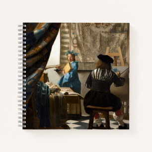 Carnet Johannes Vermeer - L'Allégorie de la Peinture