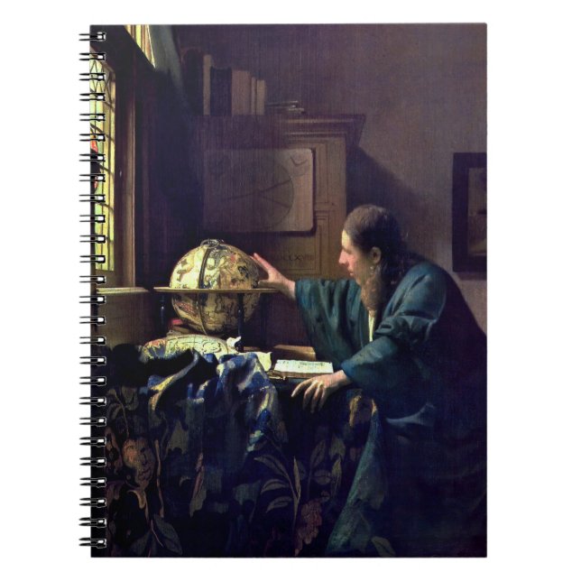 Carnet Johannes Vermeer - L'astronome (Devant)