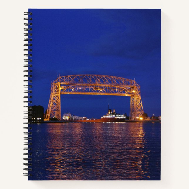 Carnet John G. Munson & Duluth Aerial Lift Bridge (Devant)