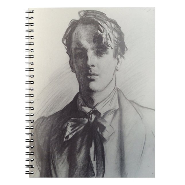 Carnet John Singer Sargent : William Butler Yeats (Devant)