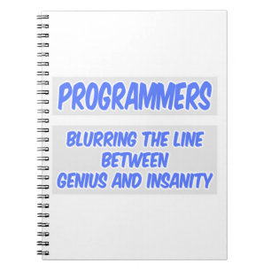 Carnet Joke du programmeur .. Génie et folie