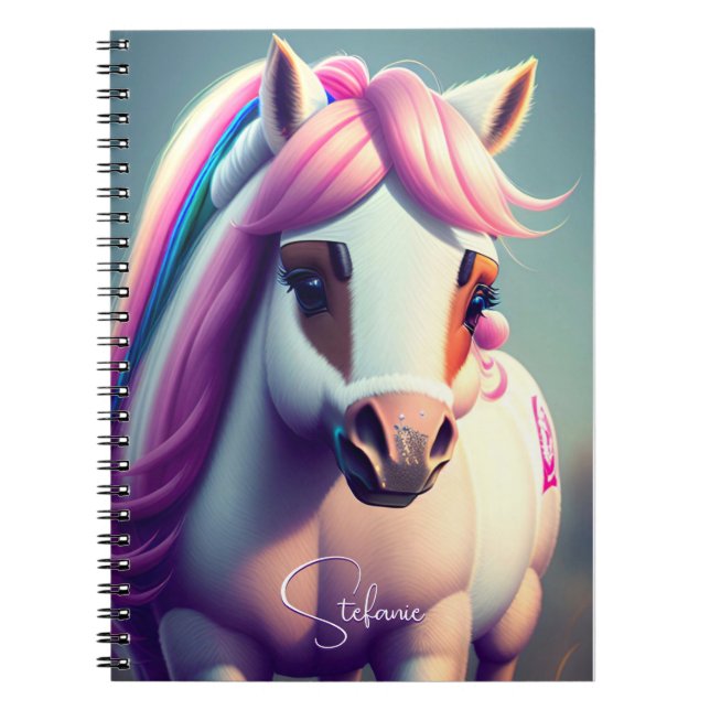Carnet Joli 3d Spirit Pony 2 (Devant)