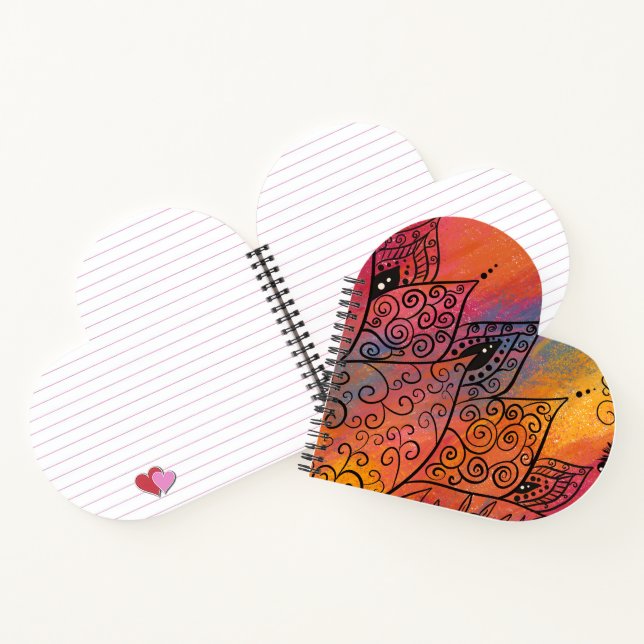 Carnet Joli Art Floral (Intérieur)