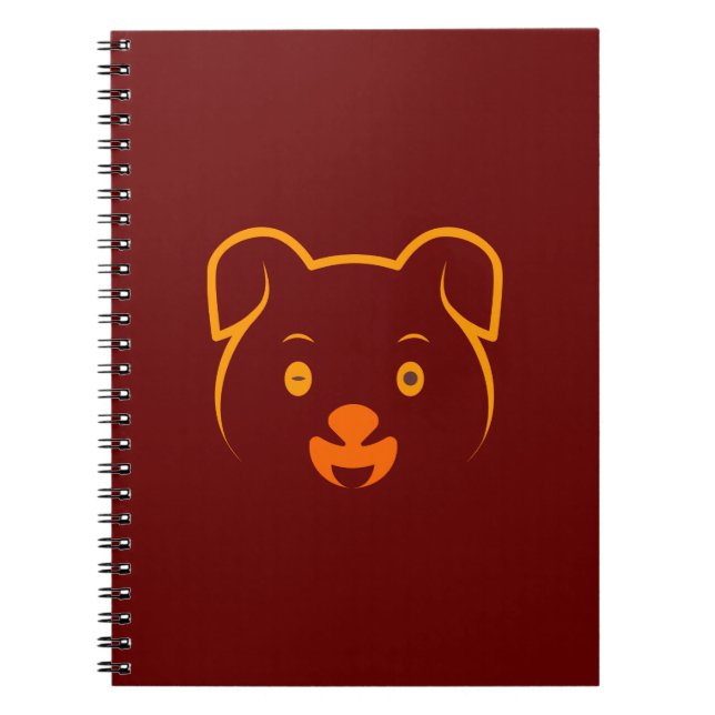 Carnet Joli chiot (Devant)