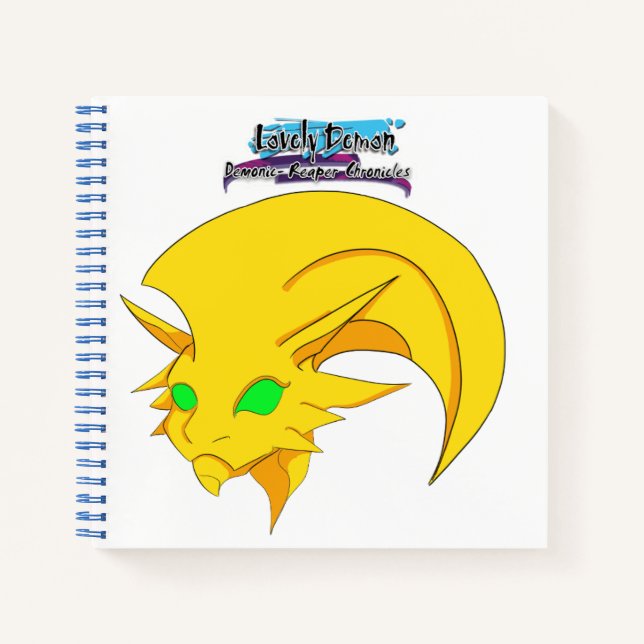 Carnet Joli démon : Chroniques démoniqueuses SketchBook (Devant)