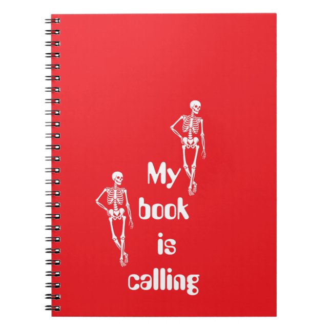 Carnet Joli design effrayant d'Halloween (Devant)