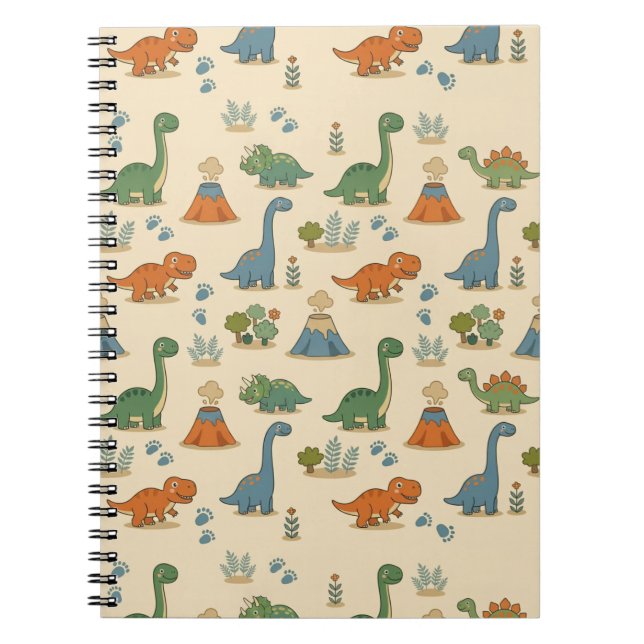 Carnet Joli Dino  (Devant)