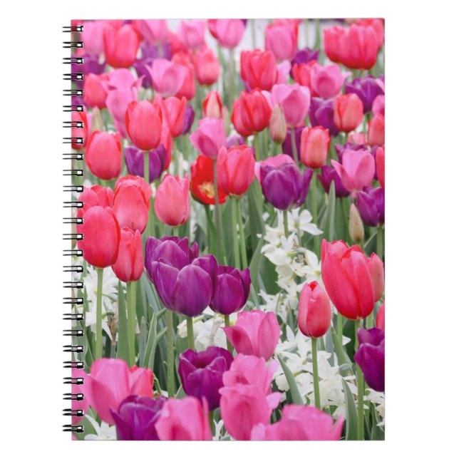 Carnet Joli en Pétales Roses (Devant)