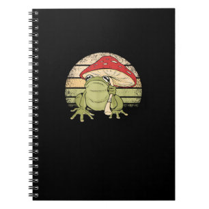 Carnet Joli Frog Cottagecore Champignon Goblincore Toad A