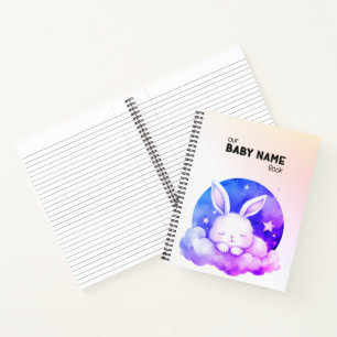 Carnet Joli Lapin Dormant