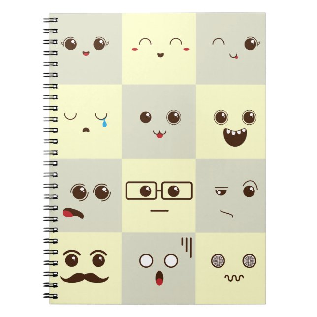 Carnet Joli minois (Devant)