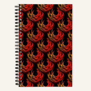 Carnet Joli motif d'art abstrait bohème élégant moderne #