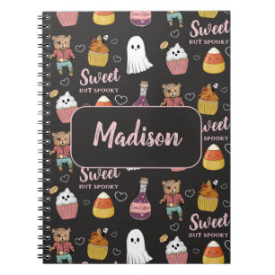 Carnet Joli motif de bonbons Halloween Kawaii pour enfant
