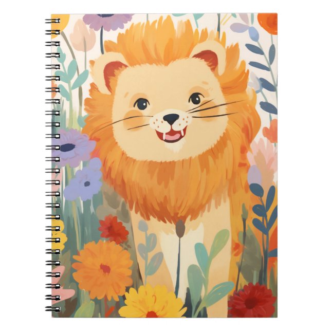 Carnet Joli petit lion (Devant)