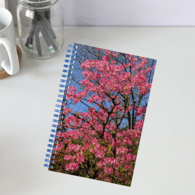 Carnet Joli rose Azaleas Floral (In Situ)