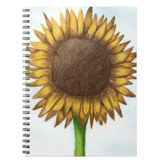 Carnet Joli tournesol (Devant)
