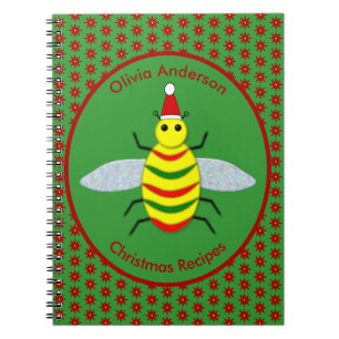 Carnet Jolie bee de Noël et Poinsettia Flowers Recette