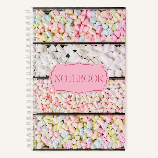 Carnet Jolie Candies Pastel Cute (Recto)
