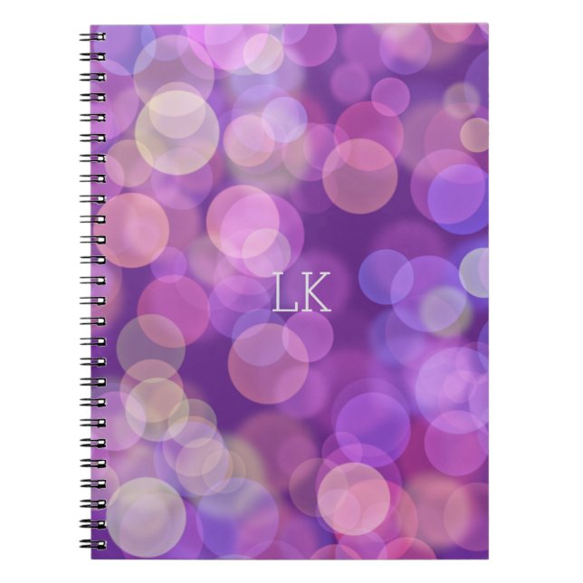 Carnet Jolie couleur flottante (Devant)