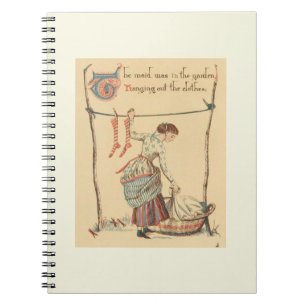 Carnet Jolie dame vintage