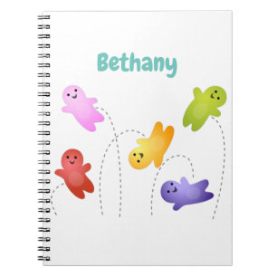 Carnet Jolie gelée bébés bonbons bonbons dessin animé