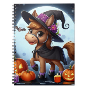 Carnet Jolie Halloween/Automne, chauve-souris et citrouil