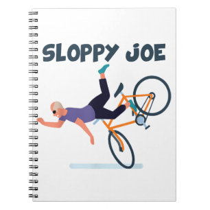 Carnet Jolie Joe Funny Biden Chemise Sloppy Joe Biden Fun